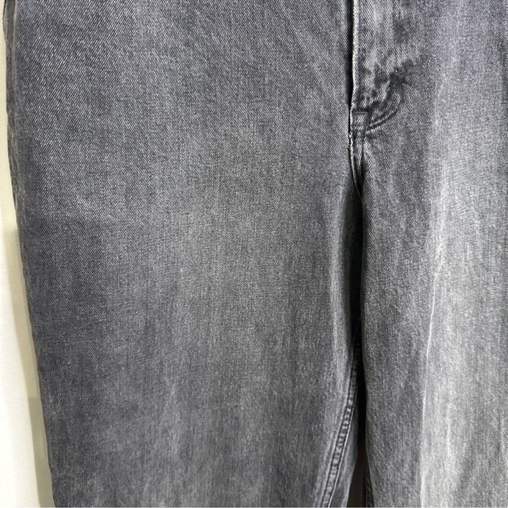 Abercrombie & Fitch The 90s Straight Ultra High Rise 30/12R Denim Jeans Vent Hem - Picture 5 of 14